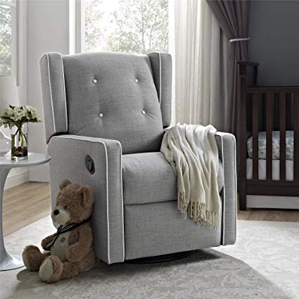 Baby Relax Mikayla Swivel Glider Recliner Chair
